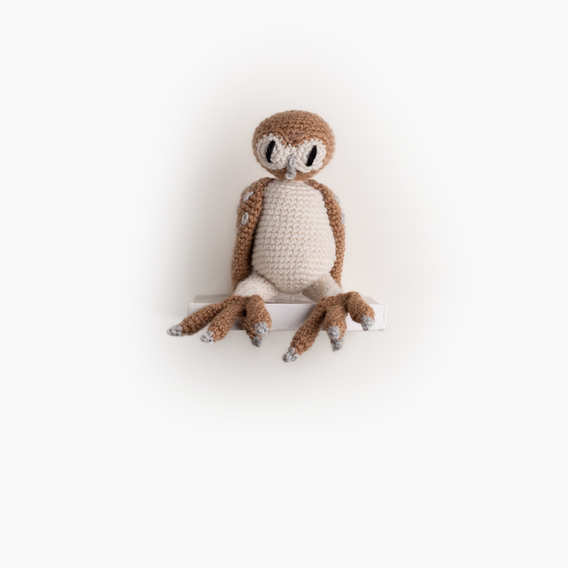 owl bird crochet amigurumi project pattern kerry lord Edward's menagerie